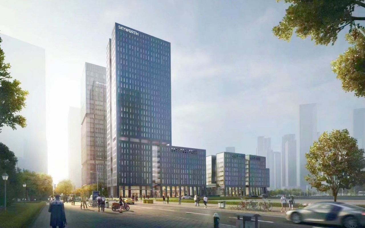 深圳创维海外发展大厦写字楼外观实景 - 深圳CBD甲级地标建筑