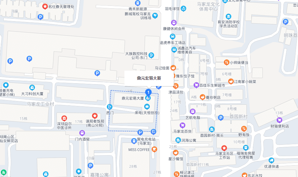 鼎元宏易大厦位置地图