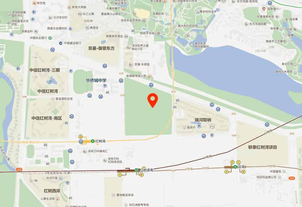 东方湾国际中心位置地图