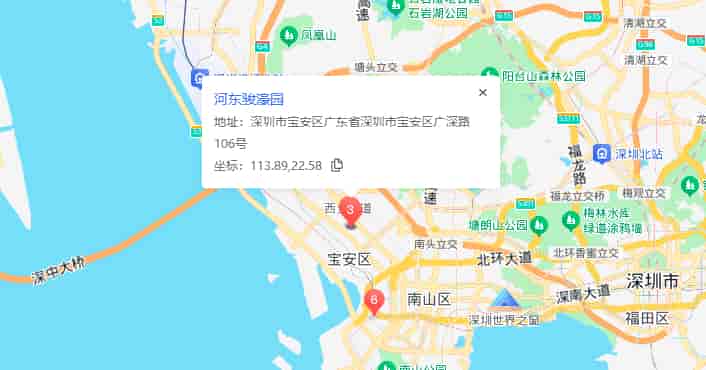 骏濠国际中心位置地图