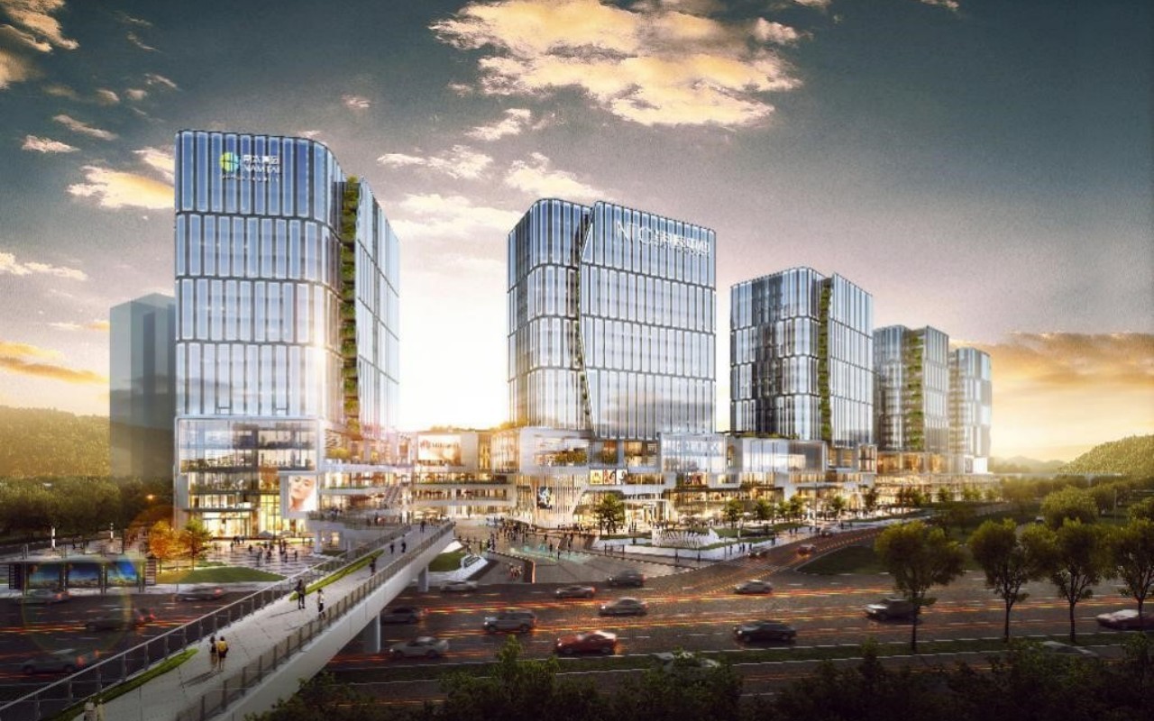南太科技中心写字楼外观实景 - 深圳CBD甲级地标建筑