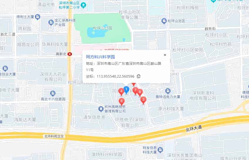 同方科兴科学园位置地图