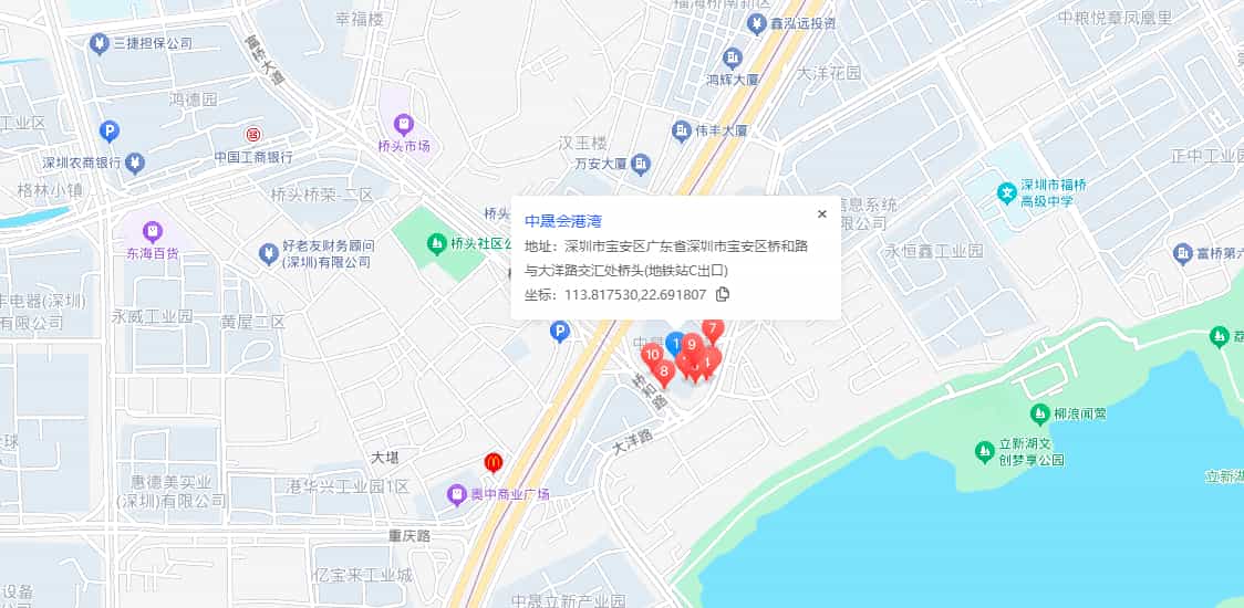 润弘大厦位置地图
